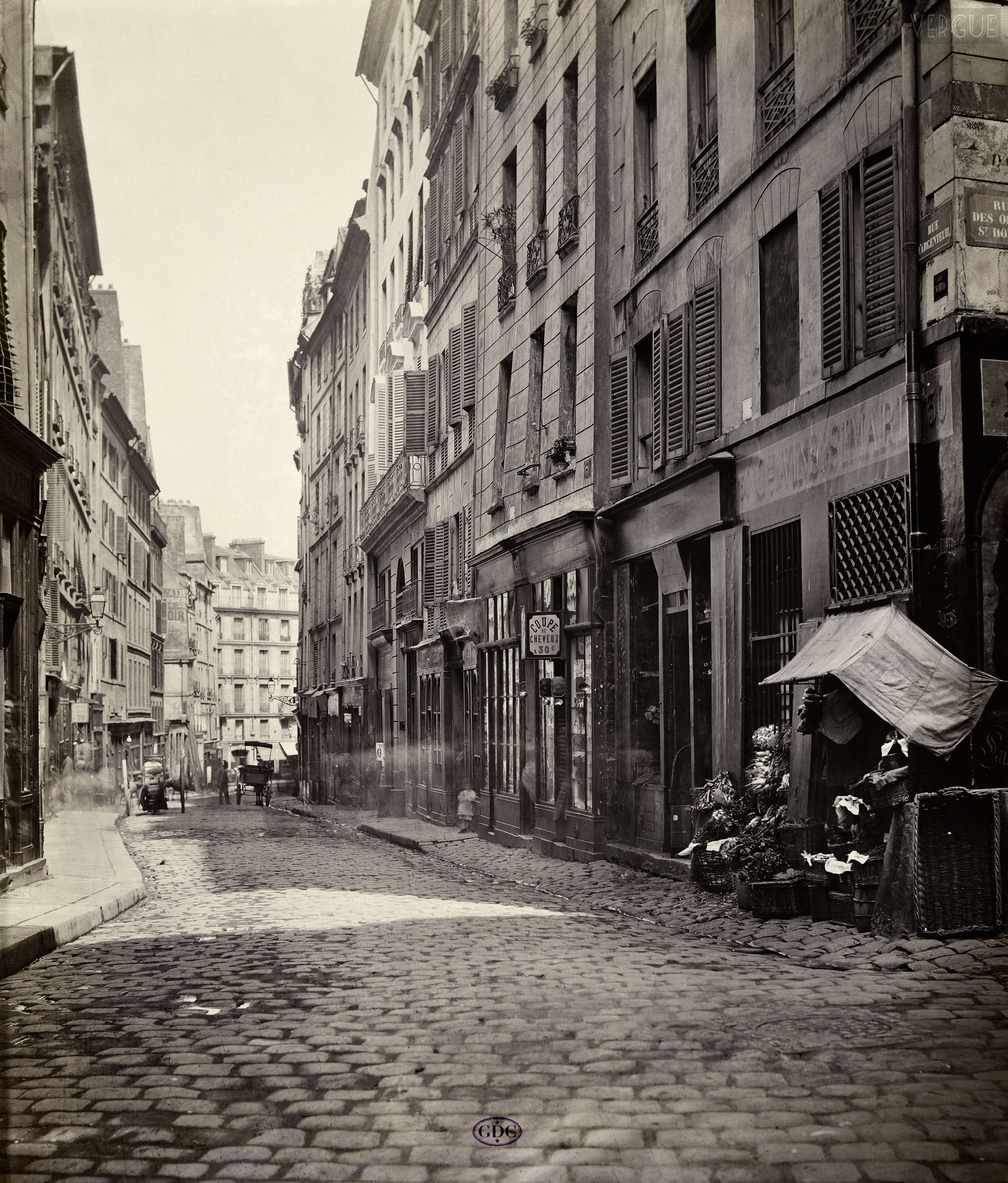 Rue d’Argenteuil, c. 1866 Vergue