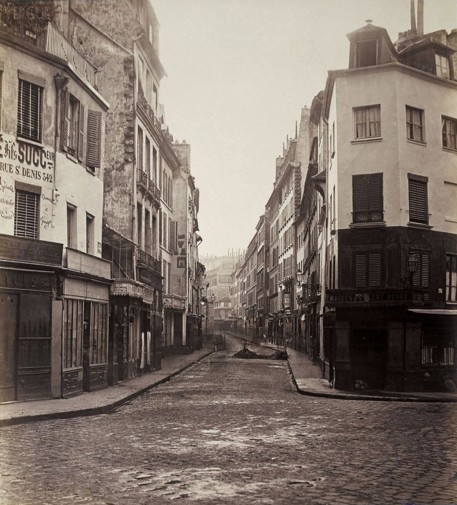 Rue Lamartine, c. 1866 Vergue